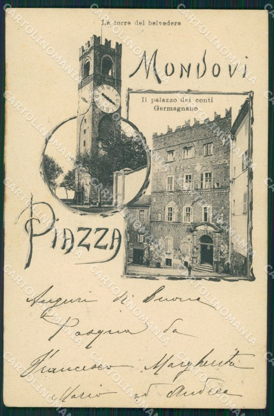 Cuneo Mondovì STRAPPO cartolina QK9088 – fronte