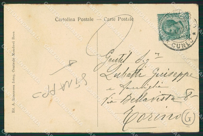 Cuneo Mondovì STRAPPO cartolina QK9088 – retro