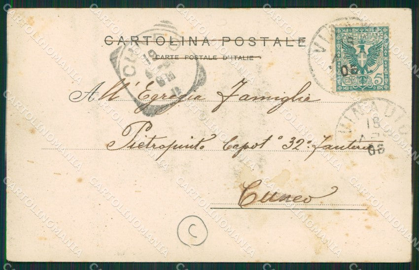 Cuneo Pietraporzio cartolina QK9103 – retro