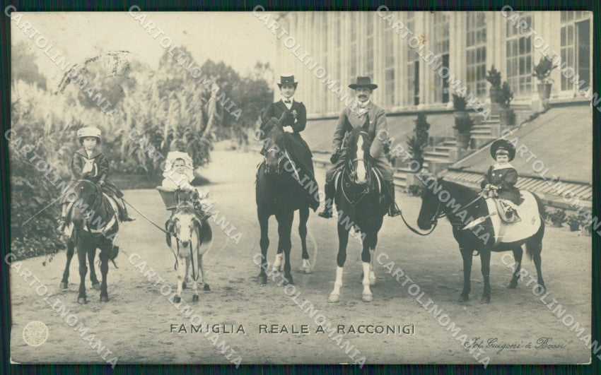 Cuneo Racconigi Savoia Sidesaddle Alterocca 227 foto cartolina QK9115 – fronte