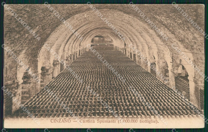 Cuneo San Vittoria D'Alba Cinzano PIEGHINA cartolina QK9137 – fronte