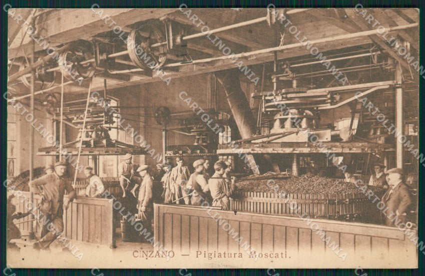 Cuneo San Vittoria D'Alba Cinzano PIEGA cartolina QK9138 – fronte