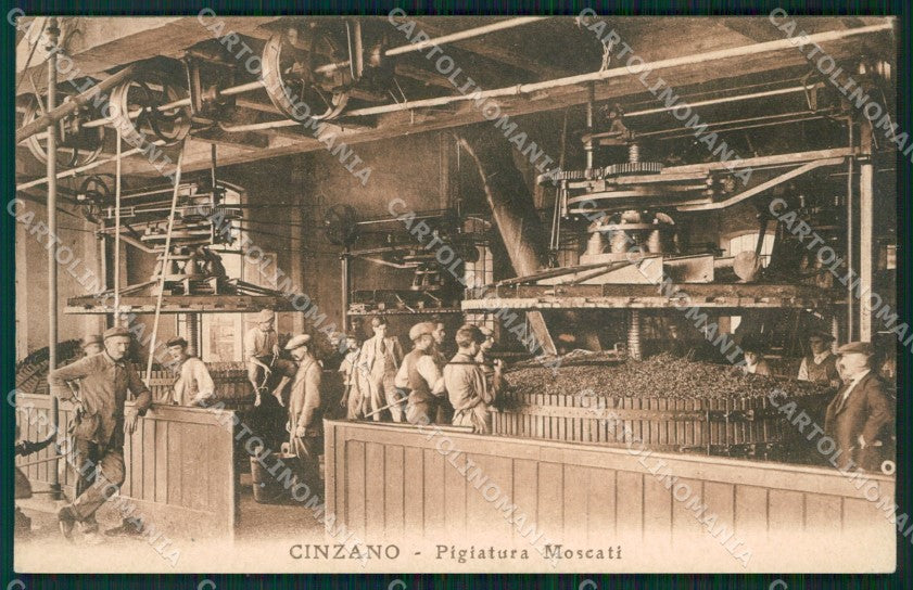 Cuneo San Vittoria D'Alba Cinzano cartolina QK9141 – fronte