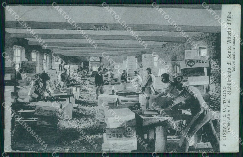 Cuneo San Vittoria D'Alba Cinzano cartolina QK9149 – fronte