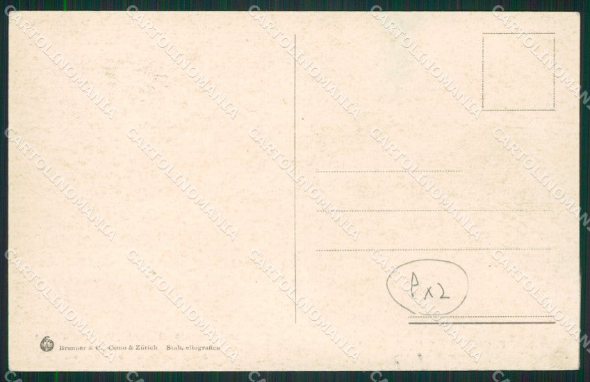 Cuneo San Vittoria D'Alba Cinzano Treno cartolina QK9151 – retro