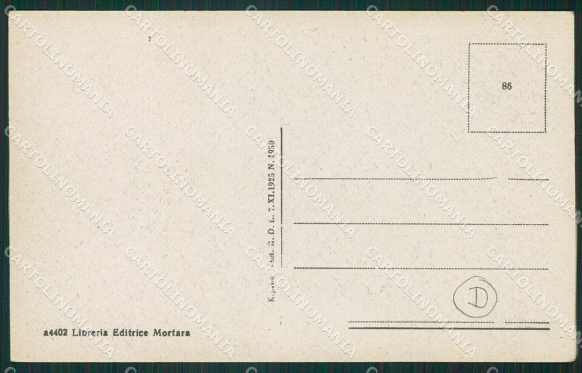 Cuneo Saluzzo Fascismo cartolina QK9152 – retro