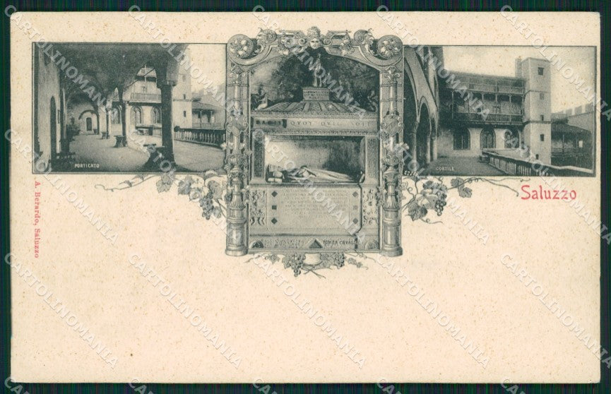 Cuneo Saluzzo cartolina QK9155 – fronte