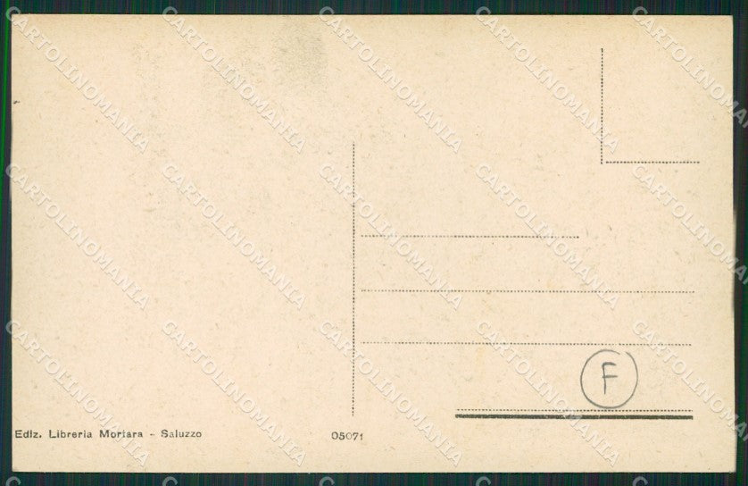 Cuneo Saluzzo cartolina QK9157 – retro