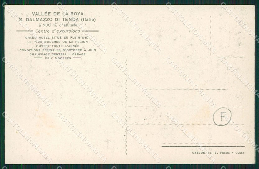 Cuneo San Dalmazzo di Tenda cartolina QK9186 – retro