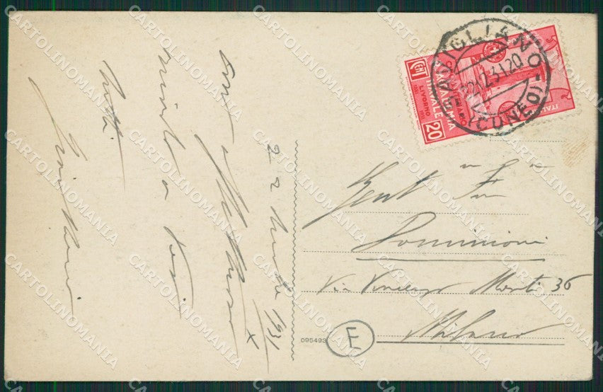Cuneo Savigliano Caserma cartolina QK9201 – retro