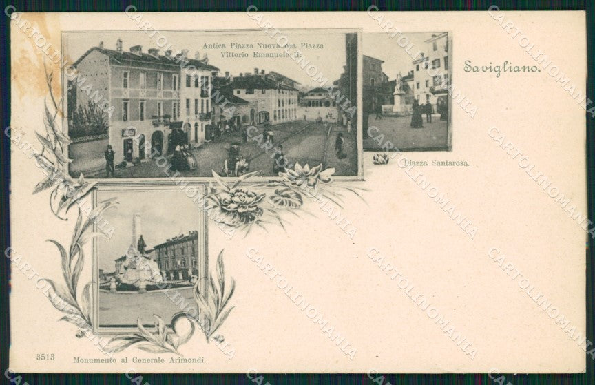 Cuneo Savigliano cartolina QK9211 – fronte