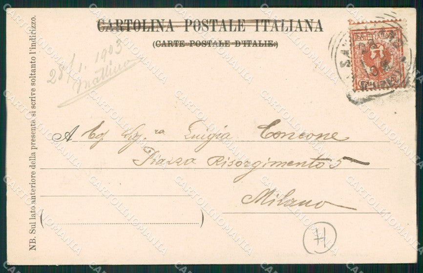 Cuneo Savigliano cartolina QK9211 – retro