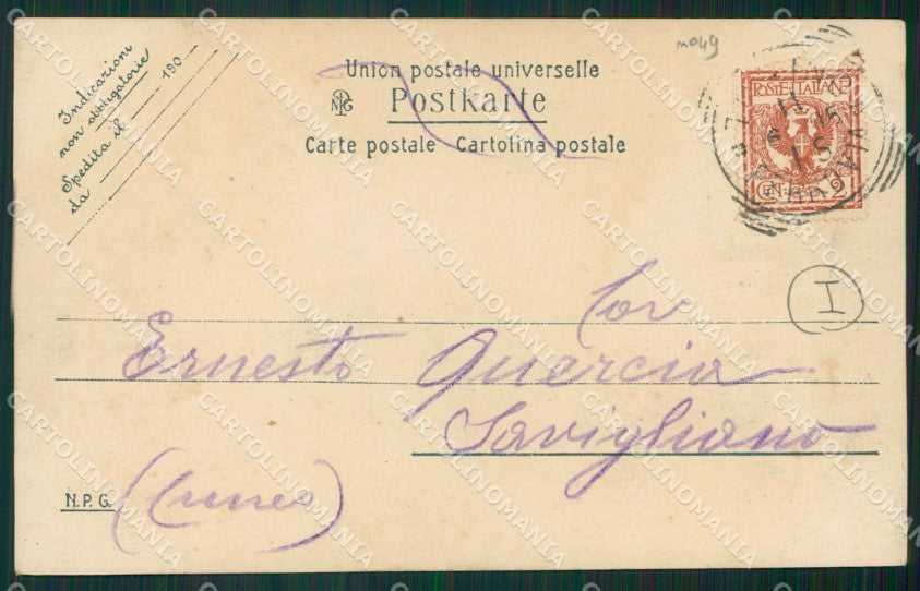 Cuneo Savigliano Banda Musicale Militari foto cartolina QK9215 – retro