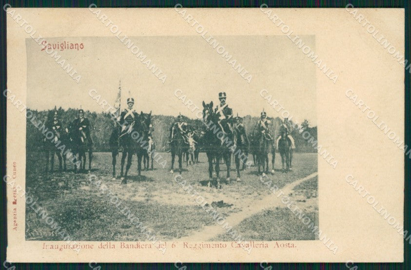 Cuneo Savigliano Militari cartolina QK9222 – fronte