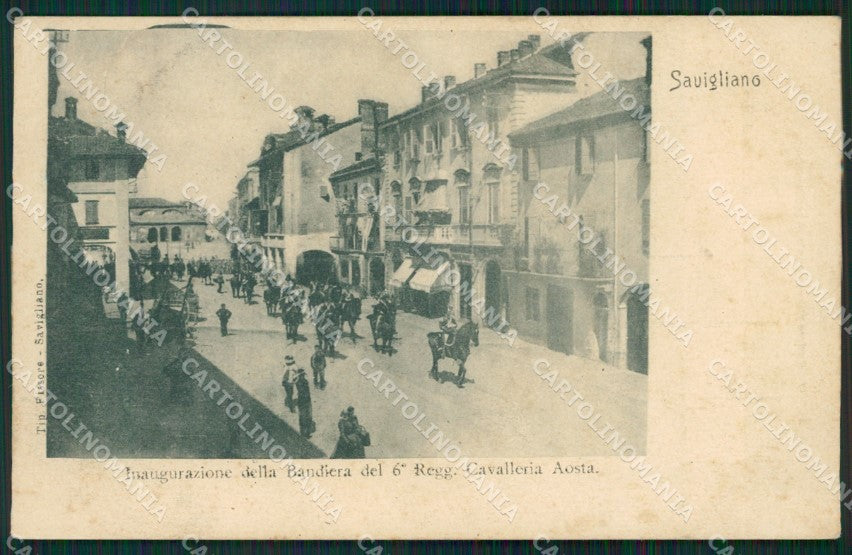 Cuneo Savigliano Militari cartolina QK9225 – fronte