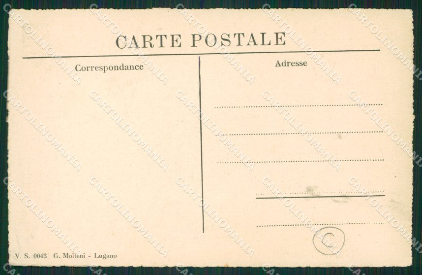 Como Lanzo Intelvi Belvedere cartolina QK9262 – retro