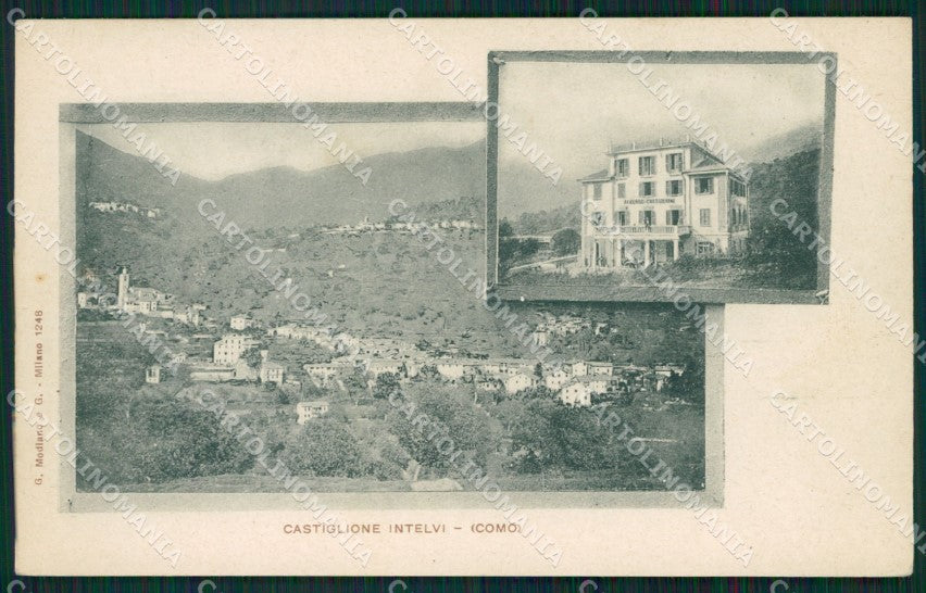 Como Castiglione Intelvi cartolina QK9266 – fronte