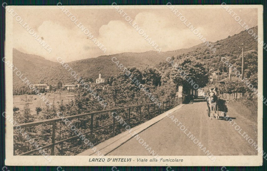 Como Lanzo Intelvi PIEGA cartolina QK9272 – fronte