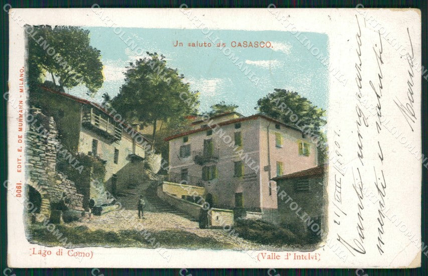 Como Casasco Intelvi cartolina QK9280 – fronte