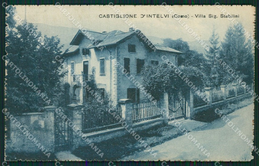 Como Castiglione Intelvi cartolina QK9284 – fronte