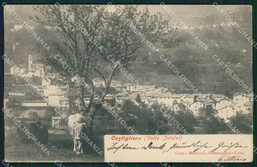 Como Castiglione Intelvi cartolina QK9285 – fronte