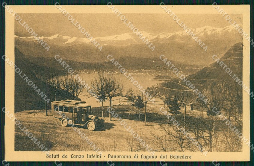 Como Lanzo Intelvi Autopostale cartolina QK9308 – fronte