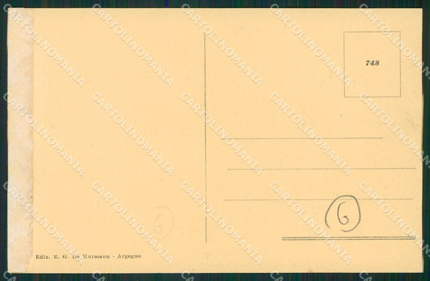 Como Lanzo Intelvi Autopostale cartolina QK9308 – retro