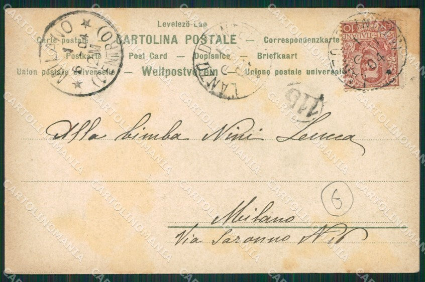 Como Lanzo Intelvi cartolina QK9311 – retro