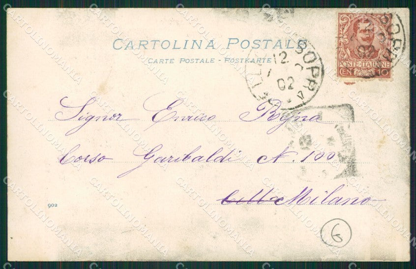 Como Pellio Intelvi cartolina QK9317 – retro