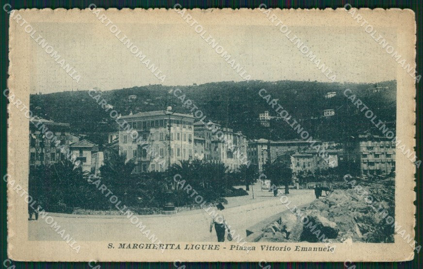 Genova Santa Margherita Ligure cartolina QK9331 – fronte