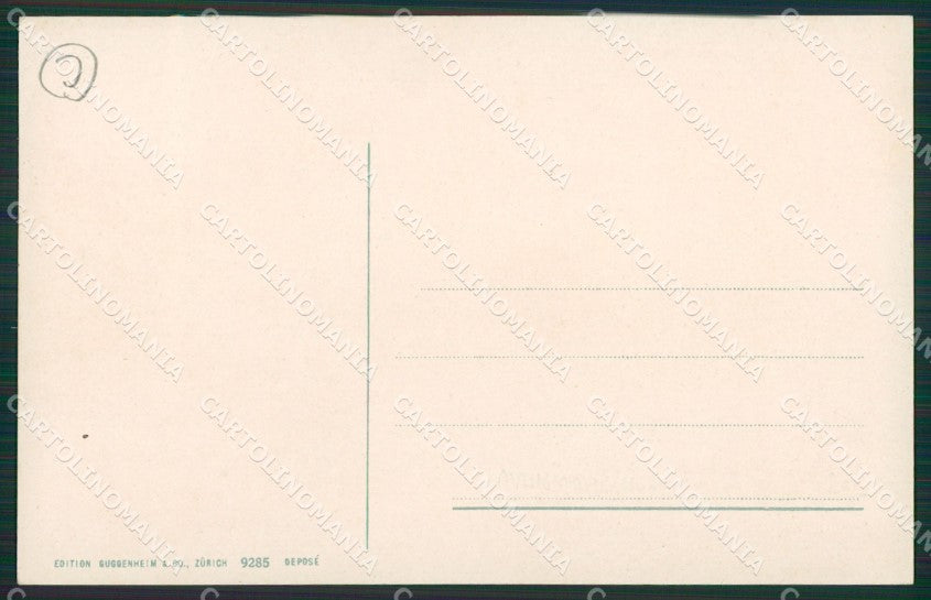 Genova Rapallo San Michele Pagana cartolina QK9336 – retro