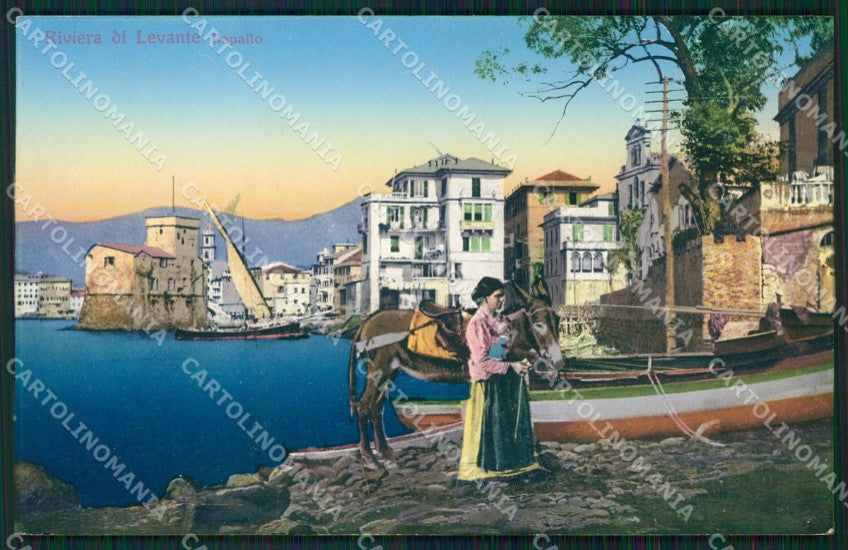 Genova Rapallo cartolina QK9341 – fronte