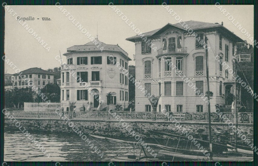 Genova Rapallo cartolina QK9342 – fronte