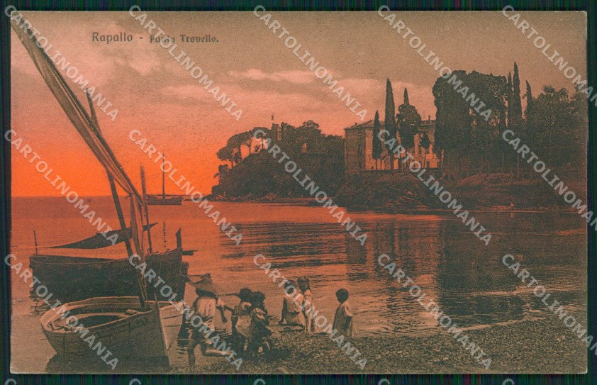 Genova Rapallo cartolina QK9358 – fronte