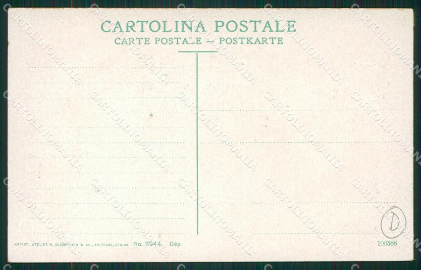 Genova Rapallo cartolina QK9359 – retro