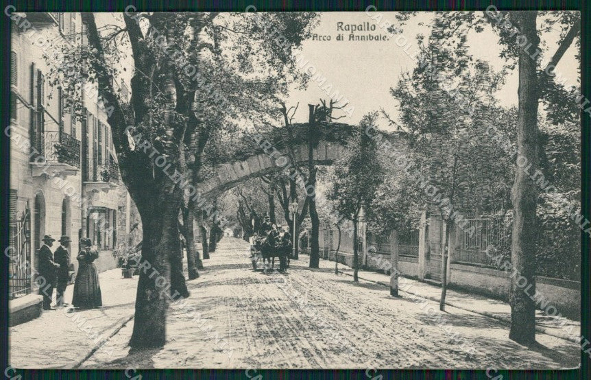 Genova Rapallo cartolina QK9394 – fronte