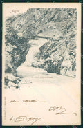 Aosta Pont des Chevres cartolina QK9426 – fronte