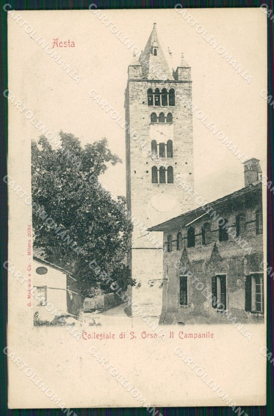 Aosta città cartolina QK9427 – fronte