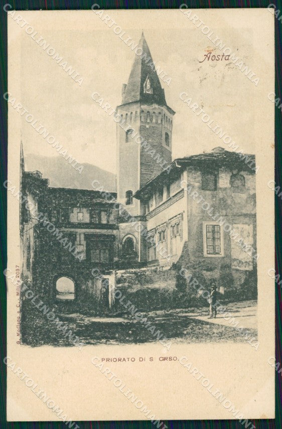 Aosta città cartolina QK9440 – fronte