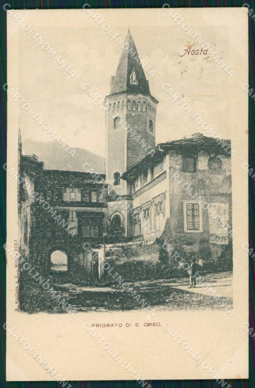 Aosta città cartolina QK9440 – fronte