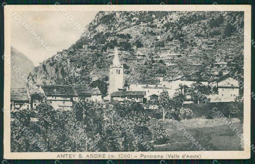Aosta Antey Saint Andrè cartolina QK9442 – fronte