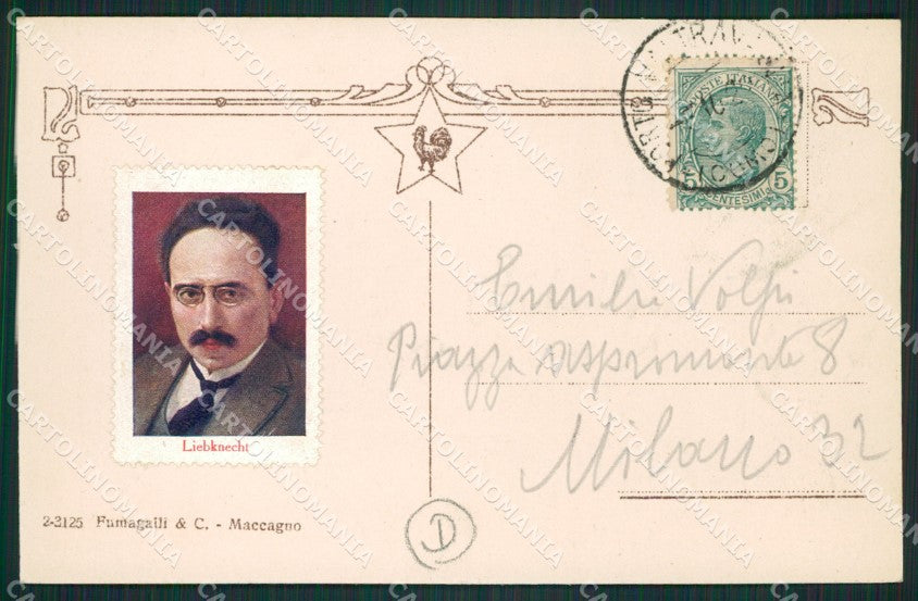Varese Porto Valtravaglia cartolina QK9465 – retro
