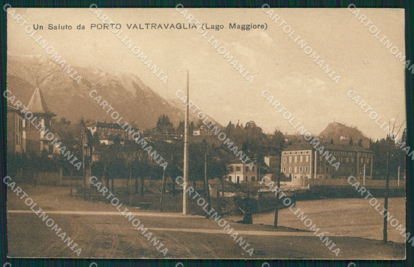 Varese Porto Valtravaglia cartolina QK9487 – fronte