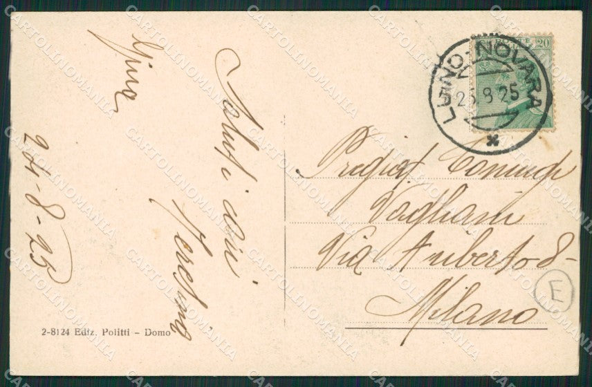Varese Porto Valtravaglia Battello cartolina QK9488 – retro