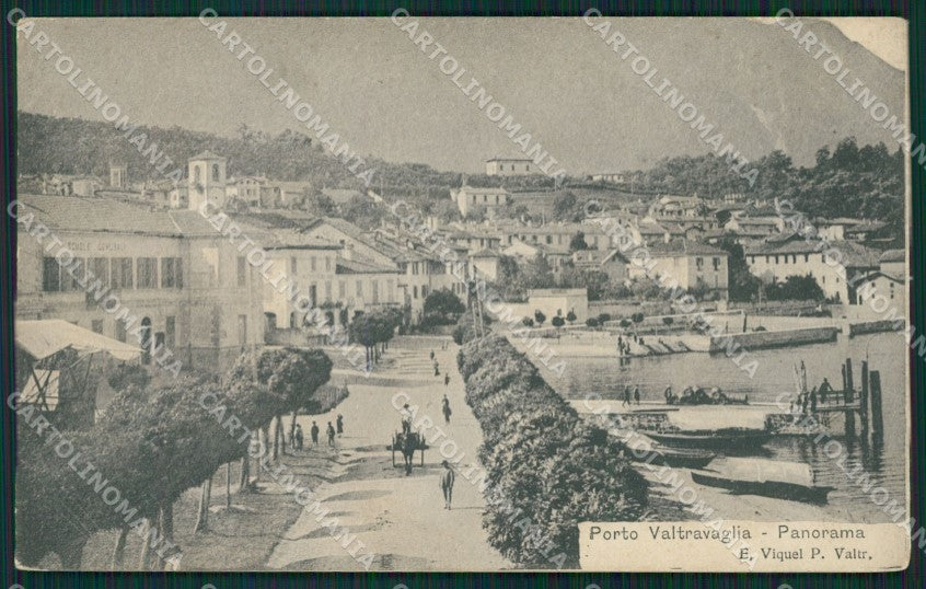 Varese Porto Valtravaglia cartolina QK9498 – fronte