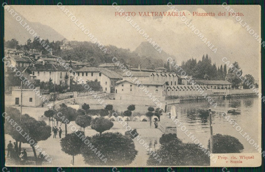 Varese Porto Valtravaglia cartolina QK9513 – fronte