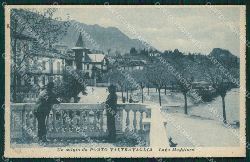 Varese Porto Valtravaglia cartolina QK9514 – fronte