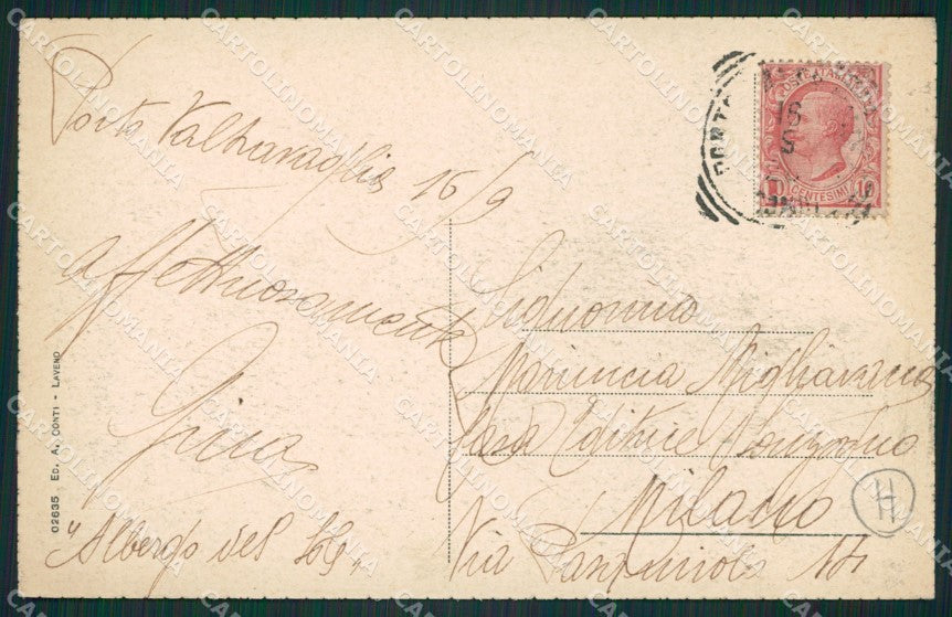 Varese Porto Valtravaglia cartolina QK9514 – retro