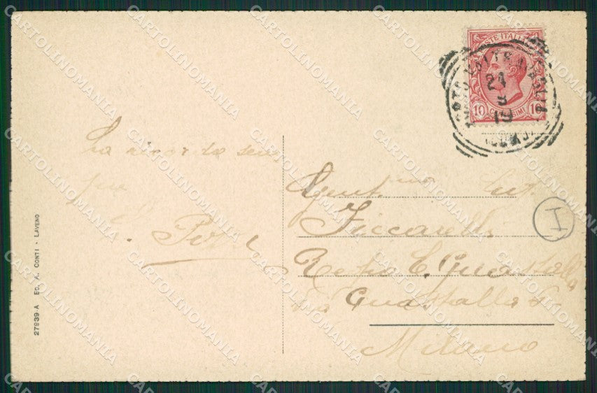Varese Porto Valtravaglia cartolina QK9516 – retro