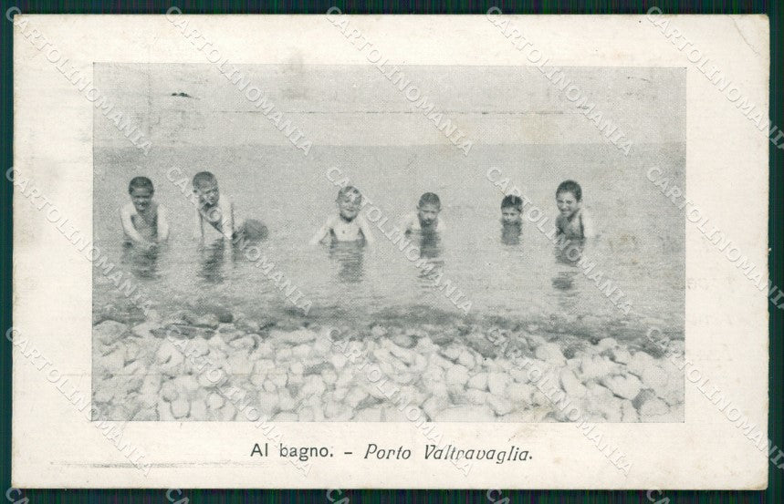 Varese Porto Valtravaglia PIEGHINA cartolina QK9517 – fronte